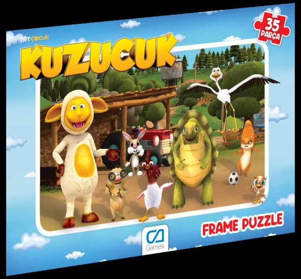 Ca Games Kuzucuk 35 Parça Frame Puzzle Eğitici ve Öğretici Oyun