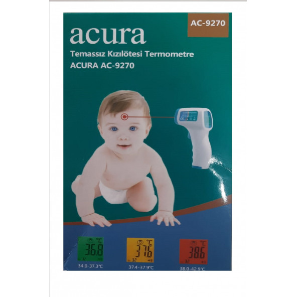 Acura Ac-9270 Kızılötesi Temassız Ateşölçer