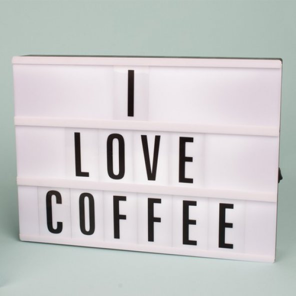 Petrix PDA4 201708 A4 Işıklı Harfli Pano Lıghtbox - 3