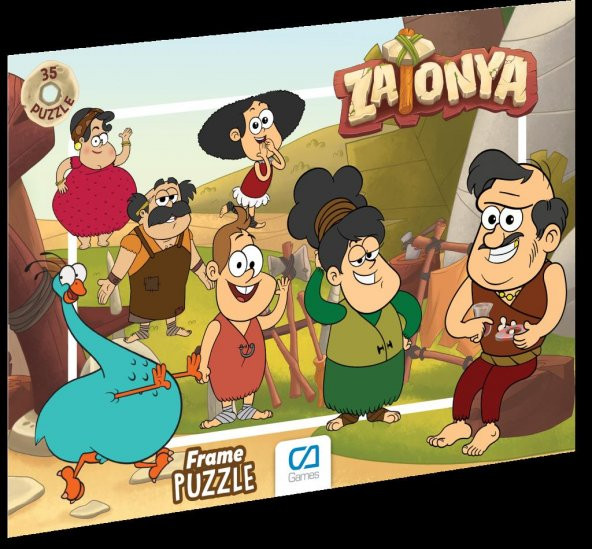 Ca Games Zatonya 35 Parça Frame Puzzle Yapboz