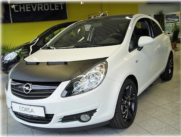 Opel Corsa D 2007 Suni Deri Lüx Kaput Koruyucu Maske