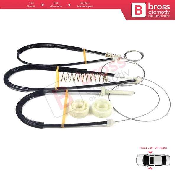 Bentley CoBentley Continental MK1 GT GTC 3W 2003-2011 Coupe Convertible İçin Elektrikli Ön Kapı Cam Kriko Setintinental GT MK1 2003-2011 İçin Ön Sağ veya Sol Kapı Cam Kriko Tamir Seti 3W0837401 02 - 3