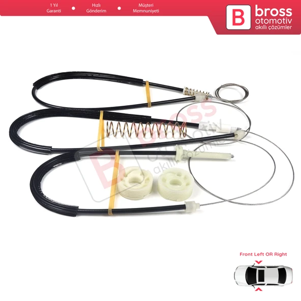 Bentley CoBentley Continental MK1 GT GTC 3W 2003-2011 Coupe Convertible İçin Elektrikli Ön Kapı Cam Kriko Setintinental GT MK1 2003-2011 İçin Ön Sağ veya Sol Kapı Cam Kriko Tamir Seti 3W0837401 02 - 4