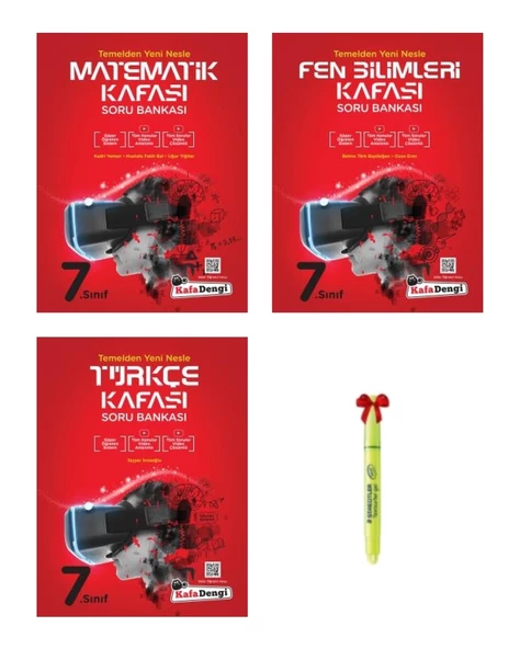 7.Sınıf Matematik Kafası Fen Bilimleri ve Türkçe Kafası