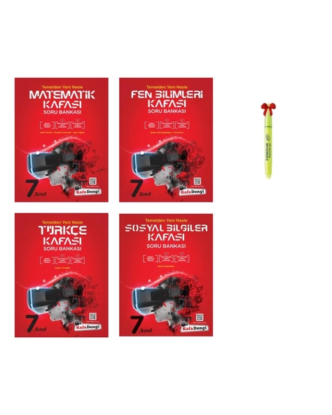 7.Sınıf Matematik Kafası Fen Bilimleri Türkçe Sosyal Bilgiler Kafası