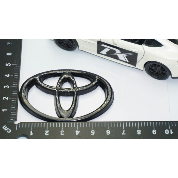 DK Tuning Hilux Revo Altis Direksiyon Göbeği Siyah Logo Arma Toyota İle Uyumlu - 2