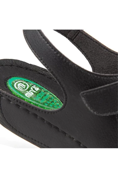 Muya Capella 31123-001 Topuk Jelli Anatomik Taban Kadın Sandalet Siyah 36-40 - 4