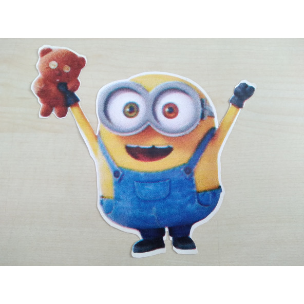 Minion STİCKER 16x13cm (MİNYON) Minion ETİKETİ - Minion ÇIKARTMASI ürün görseli