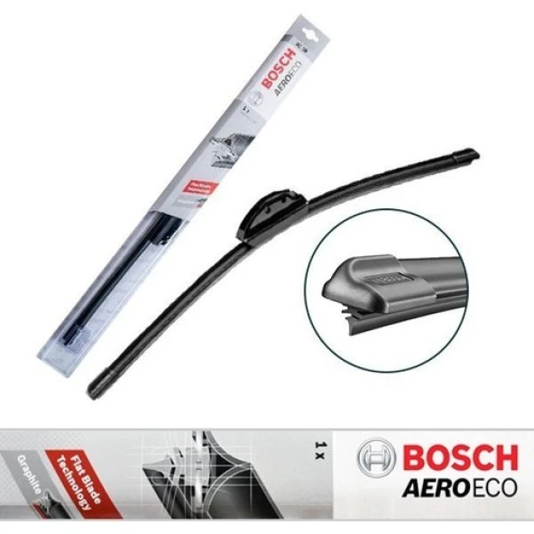 Bosch Gaz Gazel 01.97-... (500Mm) Aeroeco Sürücü Tarafı Muz Silecek