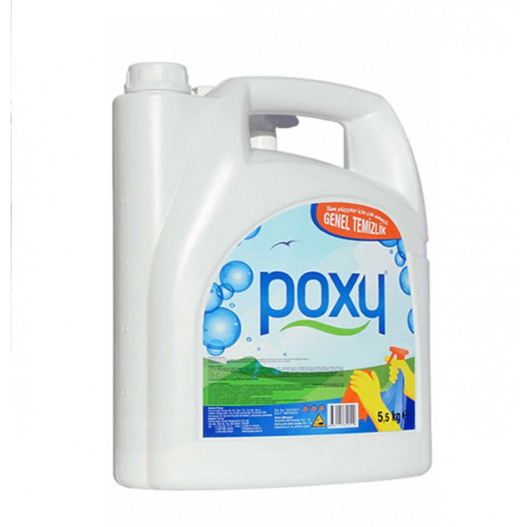 Poxy Genel Temizlik Konsantre Leke Çıkarıcı 5,5 Lt