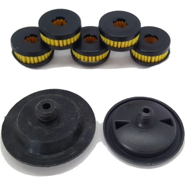 Atiker Gaz Kesici Valfi Filtresi 5 Li Paket (Eski Tip Çanaklı) - 2