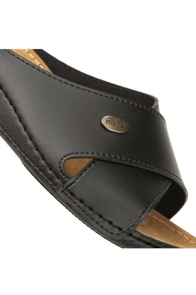 Muya Misty 31122-001 Anatomik Taban Kadın Terlik Siyah 36-42 - 4