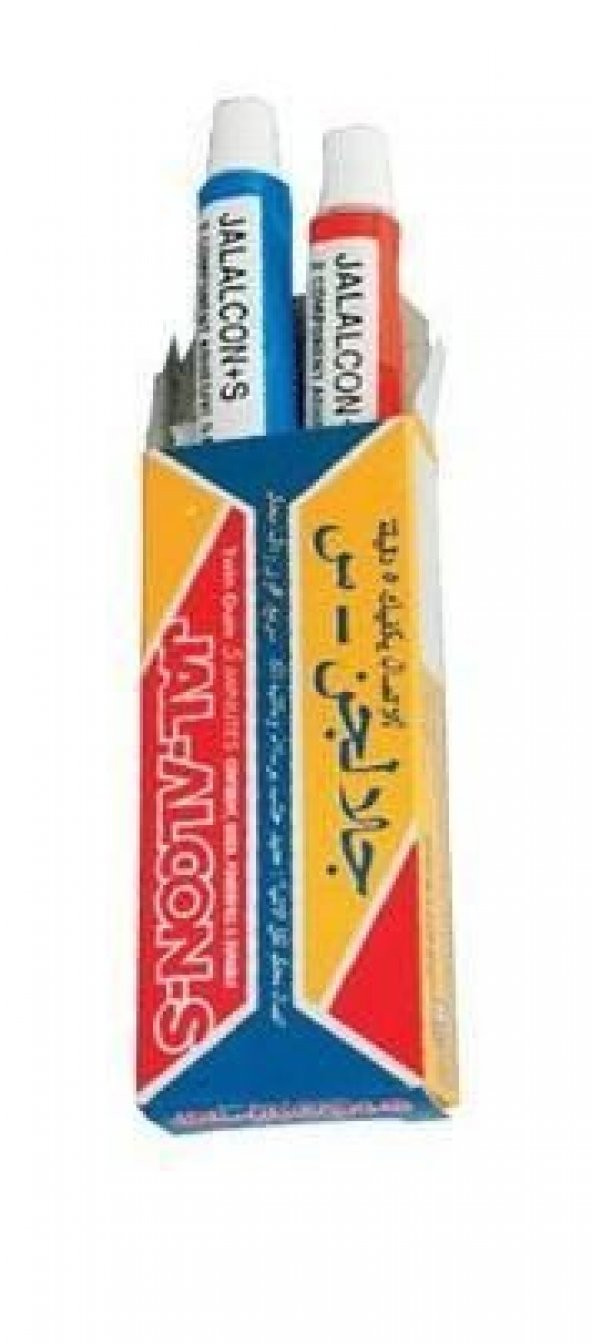 ORJİNAL Arap İran yapıştırıcı ikiz tüp  Jal Alcon