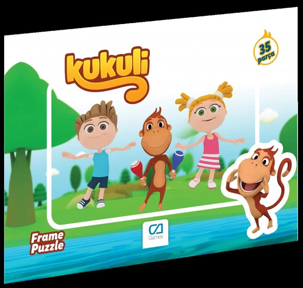 Ca Games Kukuli 35 Parça Frame Puzzle Yapboz