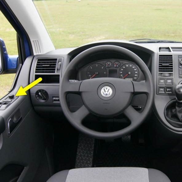 VW Transporter T6 2010-2015 Dış Dikiz Aynaları Ayar Düğmesi 7E1959565A