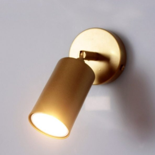 MYLİGHTS  MAT GOLD LED SPOT APLİK   GÜNIŞIĞI  AMPUL DAHİLDİR - 3
