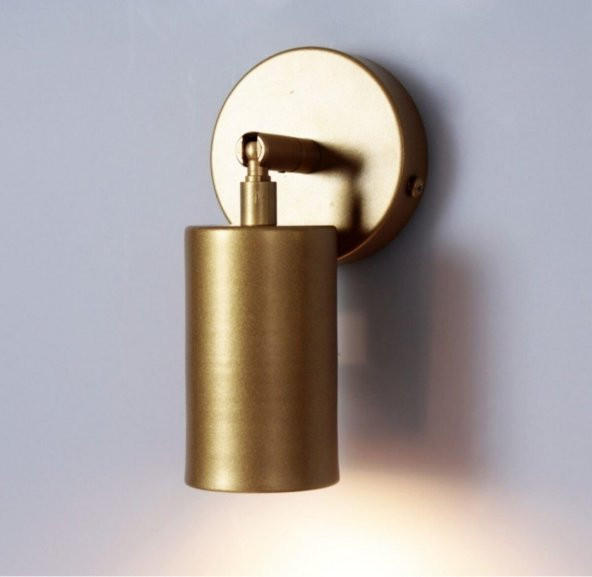 MYLİGHTS  MAT GOLD LED SPOT APLİK   GÜNIŞIĞI  AMPUL DAHİLDİR - 4