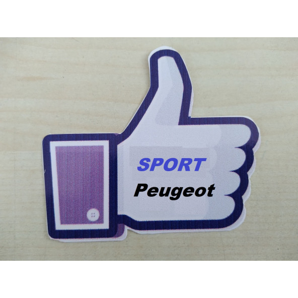PEUGEOT EL sticker 7cmx6cm (PEUGEOT sticker) PEUGEOT logosu - PEUGEOT arması - PEUGEOT ETİKETİ