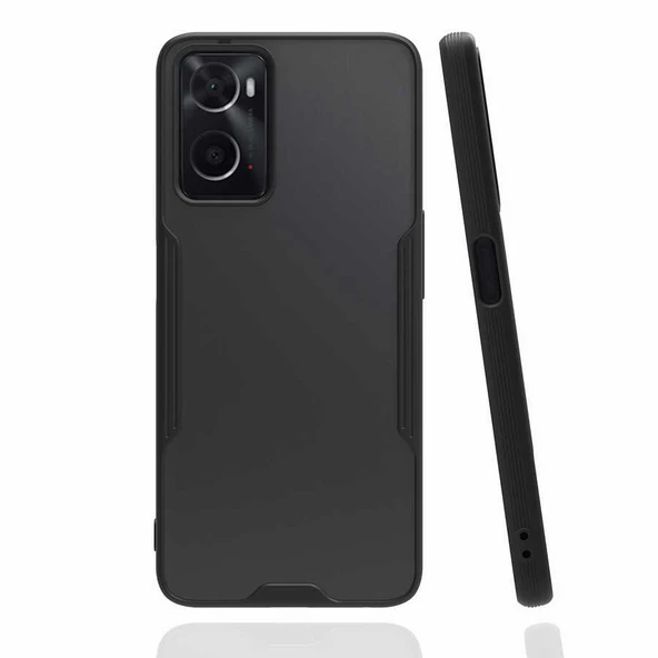 Oppo A96 4G Kılıf Zore Parfe Kenarları Pastel Renk Silikon Kılıf - 6