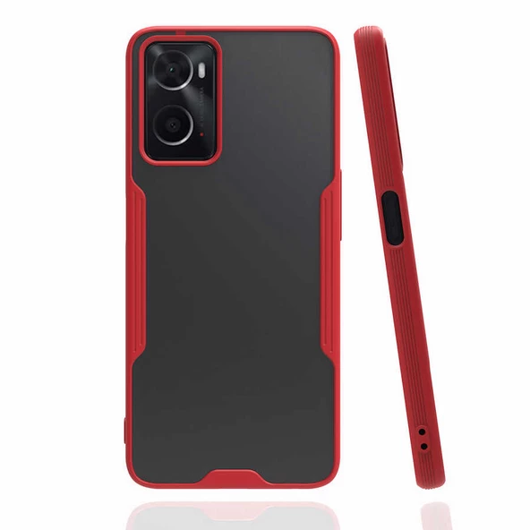 Oppo A96 4G Kılıf Zore Parfe Kenarları Pastel Renk Silikon Kılıf - 2
