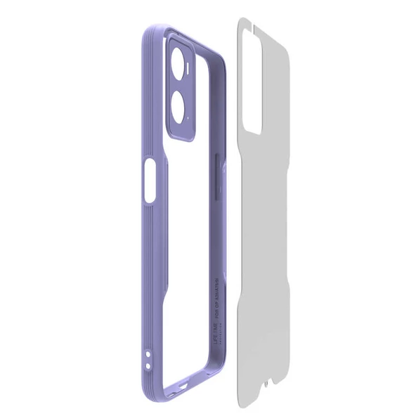 Oppo A96 4G Kılıf Zore Parfe Kenarları Pastel Renk Silikon Kılıf - 10
