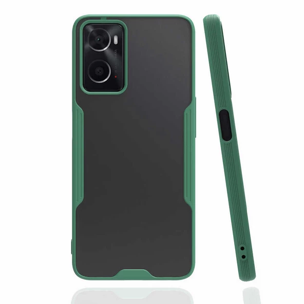 Oppo A96 4G Kılıf Zore Parfe Kenarları Pastel Renk Silikon Kılıf - 5