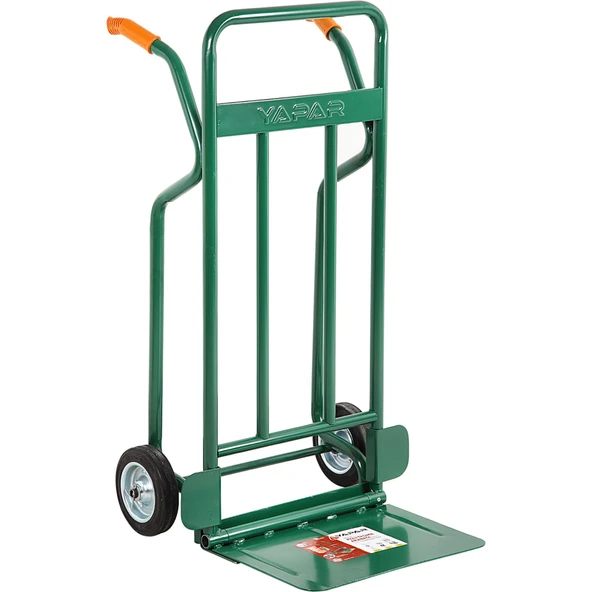 Yaparlar HT510 Koli Taşıma Arabası PU Burçlu 60x72x115mm