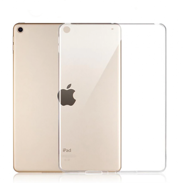 iPad 10.2 (7. Nesil) ile Uyumlu Silikon Kılıf Şeffaf