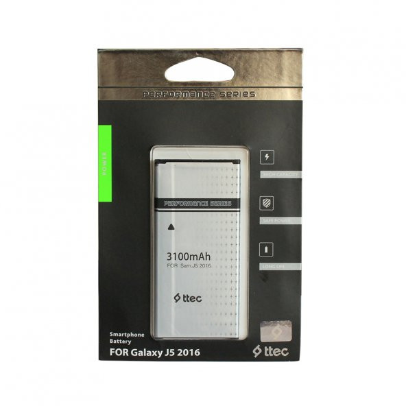 Ttec Galaxy J5 2016 Performans Batarya 3100 mAh 2BTP121