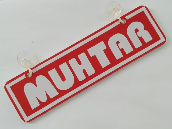 DEKOR LEVHA VANTUZLU KİŞİYE ÖZEL (22x7,5cm) İSİMLİK, DEKOR PLAKA, ASMA TABELA - 7