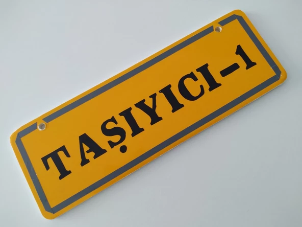 DEKOR LEVHA VANTUZLU KİŞİYE ÖZEL (22x7,5cm) İSİMLİK, DEKOR PLAKA, ASMA TABELA - 9