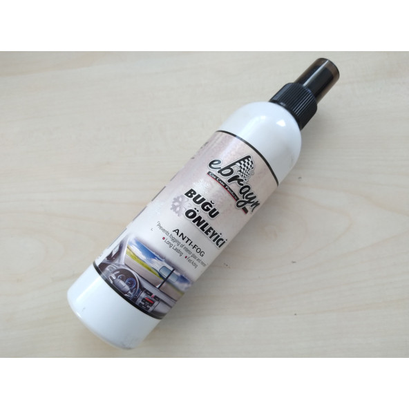 BUĞU ÖNLEYİCİ SPREY 250ML (EBRAYN) BUĞU GİDERİCİ (Araç Camı buğu önleyici) (Gözlük Buğu Önleyici)