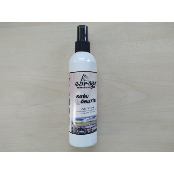 BUĞU ÖNLEYİCİ SPREY 250ML (EBRAYN) BUĞU GİDERİCİ (Araç Camı buğu önleyici) (Gözlük Buğu Önleyici) - 3