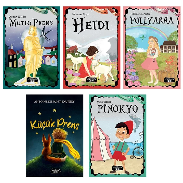 Çocuk Klasikleri Seti 5 Kitap Takım