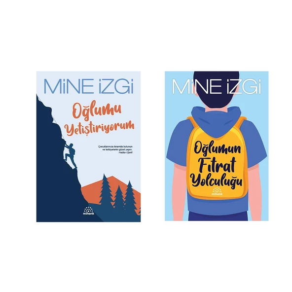 Mine İzgi Oğlumu Yetiştiriyorum Seti 2 Kitap Takım