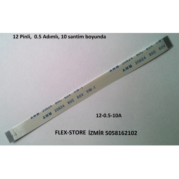 ASUS A53E A53S A53SC A53SD A53SJ A53SK A53SM A53SV Touchpad Flex Kablosu. Anakart-Touchpad arası 12-0.5-10A