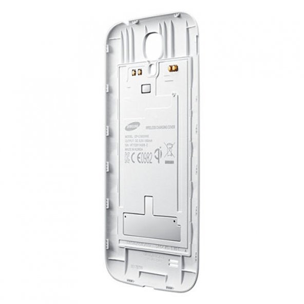 Samsung Galaxy S4 Kablosuz Şarj Destekli Kapak Orjinal Beyaz EP-CI950IWEGWW
