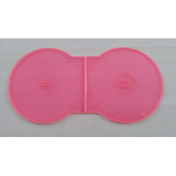 BOŞ CD ve DVD KUTUSU (KIRMIZI) Shell (İstiridye) 2CD KAPASİTELİ - 2