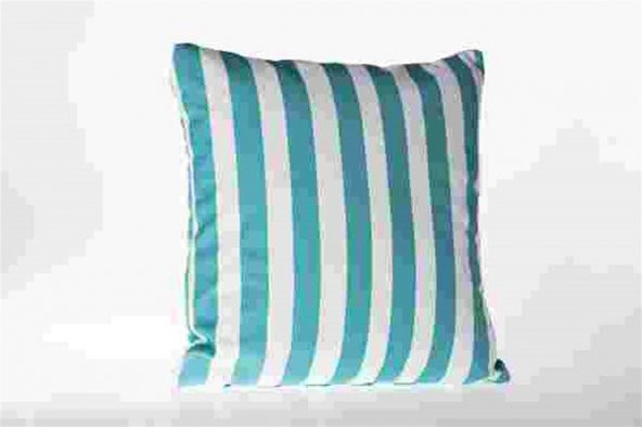 Doqu Home Marin Desenli Baskılı İçi Dolgulu Kırlent MRN02 45x45 - Mavi - 2