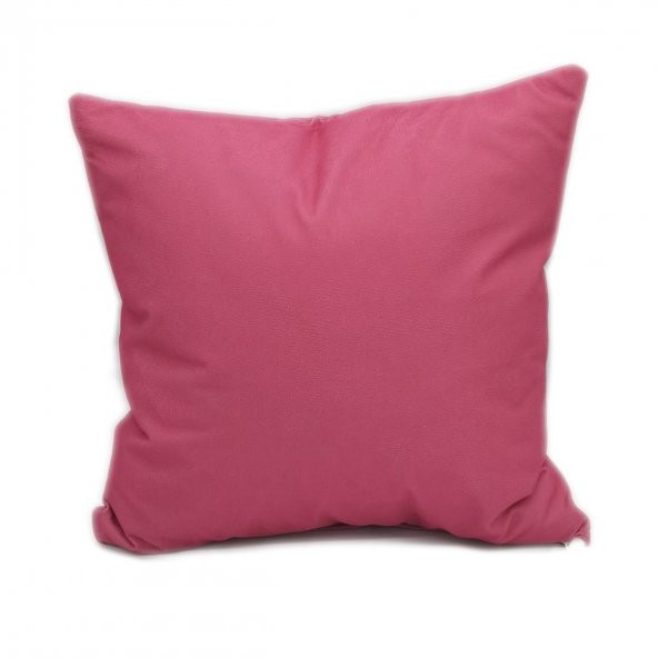 Doqu Home Flamingo Desenli Baskılı İçi Dolgulu Kırlent  FLG01 45x45 - Yavruağzı