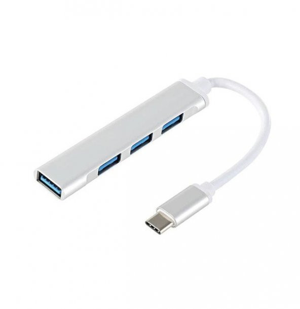 Shaza Type-C 4in1 Hub Adaptör USB 3.0 Çoğaltıcı