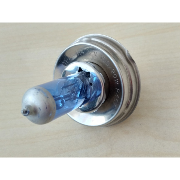 H4 AMPUL BEYAZ IŞIK TABLALI 12V 100/90W HELOGEN (TANE FİYATI) MURAT 124, MURAT 131,ANADOL, (H4 FAR AMPULÜ)