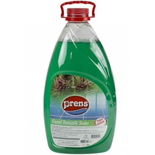 PRENS GENEL TEMİZLİK SIVISI ( KOYU KIVAMLI ) 4000 ML - Çam Ferahlığı