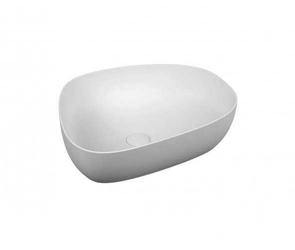 Vitra Outline Asimetrik Çanak Lavabo Mat Beyaz 5991B401-0016