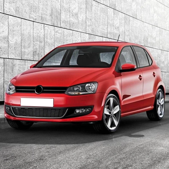 VW Polo 2010-2014 Vites Topuzu Körüğü Çerçevesi Oval Krom 6R0711113T - 2