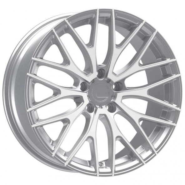 EMR-19142-2-24 9.5x19"-5x120 ET37 72.6 Silver Diamond Jant (4 Adet)