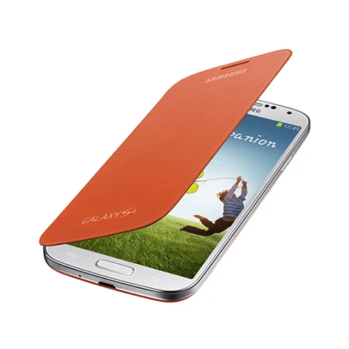 Samsung i9500 Galaxy S4 Flip Cover Orjinal Kılıf 3'lü Paket - Resim 5