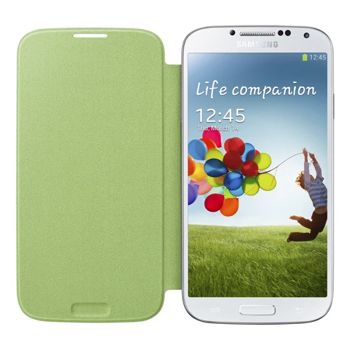 Samsung i9500 Galaxy S4 Flip Cover Orjinal Kılıf 3'lü Paket - Resim 6
