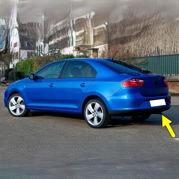 Seat Toledo 2013-2019 Arka Çekme Kancası Çeki Demiri Kapak 5JH803663