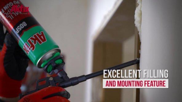 Akfix 805p Çok Amaçlı Profesyonel Pu Köpük Tabancalı 750 mL - 3